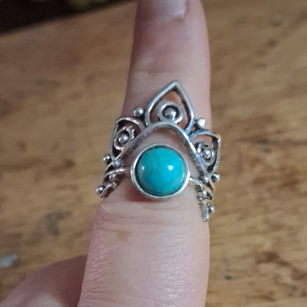 Silver Turquoise Ring